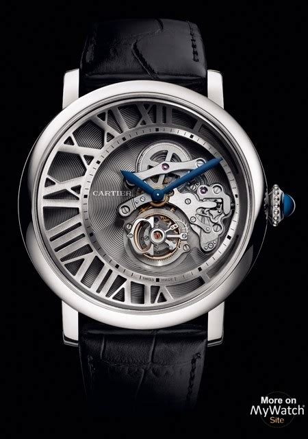 The Cartier Rotonde de Cartier Cadran Lové Tourbillon